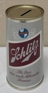 Schlitz Vintage Collectible Banks  (5) Banks - 12 Fluid Ounce Size
