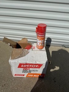 lot 23 image: 1 Case  12 12oz Cans of Loctite Fire Block Pro Insulating Foam