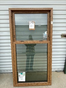 lot 88 image: #8 601 Double Hung 33x64 Window w double strength Glass  Screen & Many Other Options Unused
