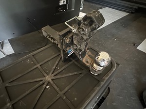 lot 105 image: Heavy Duty Pintle  Combo Trailer Hitch has 2 516 Ball - Adjustable Height  Mounting Plate