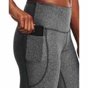 lot 28 image: Under Armor Womens Hi Rise Compression Leggings-Medium- Gray