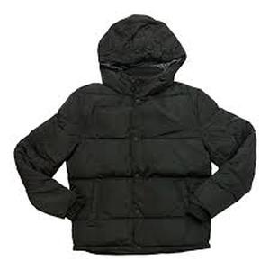 lot 83 image: Lucky Brand Womens A-Lined Hooded Coat in Black-XXL