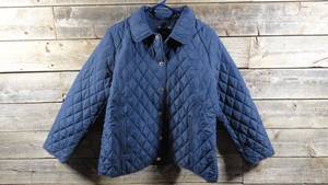 lot 31 image: London Fog Womens Pleated Button Down Jacket-XL