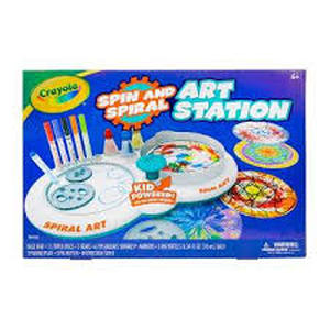 lot 160 image: Crayola Spin & Spiral Art Station Activity Kit