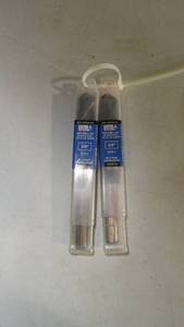 lot 195 image: Set of 2 KFD Contractor HSS Drill Bit Black & Gold 3 Flat 12 Shank-34 Auger Bits