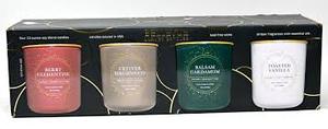 lot 294 image: Bellevue Luxury Candles Set Of 4 - W Essential oils