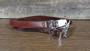 lot 277 image: Set of 2 Meijer Large Dog Leather Collars