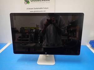 lot 11 image: Apple&nbspThunderbolt Display A1407  27 screen with 2560 x 1440 HD Resolution  Includes power and display cables