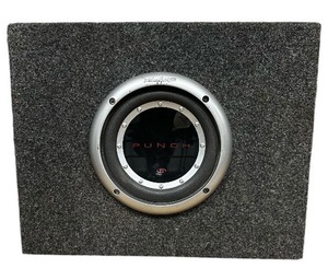 lot 14 image: PUNCH P1 SUBWOOFER AND BOX CAR 10