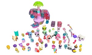 lot 36 image: LOT OF TOYS (SHOPKINS, PETS, & HATCHIMALS)
