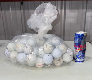 lot 47 image: LOT OF USED GOLF BALLS WILSON, CALLAWAY, NIKE, TOP FLIGHT, FILTEIST, PINNACLE AND MORE