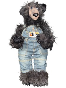 lot 136 image: 1 Of 1 Lemon Wolf Bear - 1 of 1 Series 61 Handmade 2009 Artist-Made Collectible