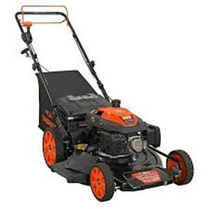 YARDMAX 22 in. 201 cc SELECT PACE 6 Speed CVT High Wheel RWD 3-in-1 Gas Walk Behind Self Propelled Lawn Mower Customer Returns See Pictures