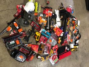 Lot of Assorted Hand Tools and Hardware Various Models and Conditions Customer Returns See Pictures