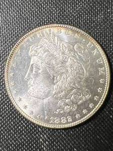 1882 US MORGAN SILVER DOLLAR