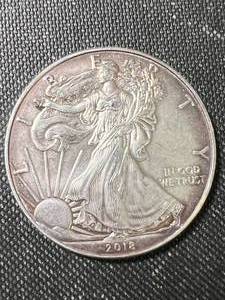 2018 AMERICAN SILVER EAGLE 1 TROY OZ .999 FINE SILVER