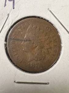 1874 US INDIAN HEAD CENT