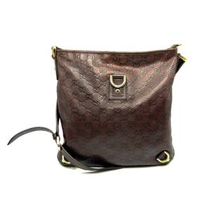 Gucci Dark Brown Guccissima Leather Shoulder Bag - Authentic $1,300 Retail