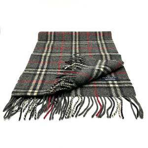 Burberry 100% Cashmere Plaid Scarf