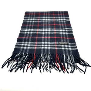 Burberrys of London 100% Lambswool Plaid Scarf