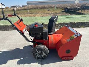 lot 1 image: MTD 2 Stage Snow Blower with Electric Start 8HP