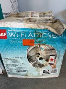 lot 20 image: New in Box Wi FI Attic Vent (up to 2300sq ft)