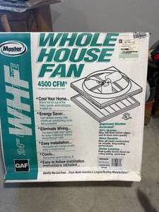 lot 25 image: Masterflow 24 Direct Drive Whole House Fan