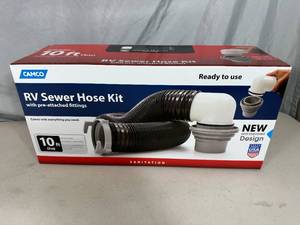 lot 123 image: New Camco 10 ft RV  Camper Sewer Hose