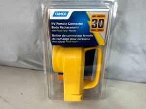 lot 151 image: New RV  Camper 30 Amp Replacement Plug End - Female