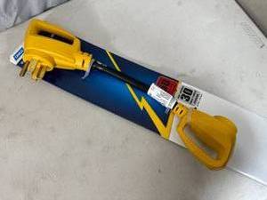 lot 159 image: New Camco RV  Camper Electrical Adapter 50 to 30 Amps