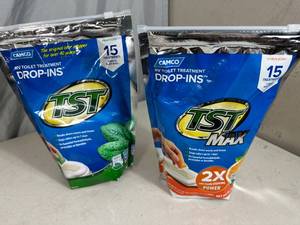 lot 161 image: 2 New Bags of RV  Camper Treatment Drop-Ins