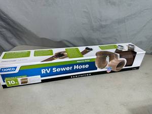 lot 162 image: New Camco 10 ft RV Sewer Hose