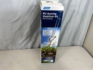 lot 164 image: New 2 Pack RV Awning Stablizer Kit