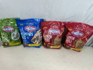 lot 207 image: 4 New Bags of Kingsford Charcoal Flavor Boosters