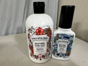 lot 211 image: Poo-Pourri Before you Go Toilet Spray with Large Refill