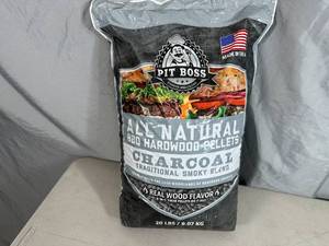 lot 291 image: New 20 lb Bag of Pit Boss BBQ Hardwood Pellets