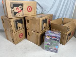 lot 295 image: 6 New Funko Pop TMNT Collector Figurines