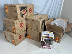lot 296 image: 6 New Funko Pop Magic Johnson Collector Figurines
