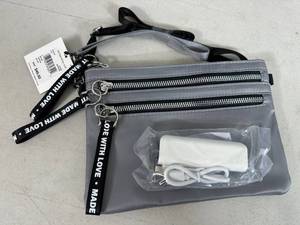 lot 300 image: New Stella and Max Made with Love Purse with Power Bank