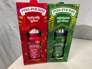 lot 325 image: 2 New Bottles of Poo-Pourri Before You Go Bathroom Spray - Limited Edition Scents
