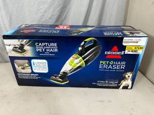 lot 8 image: New Bissell Pet Eraser Cordless Handheld Vacuum
