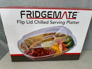 lot 11 image: New Fridgemate Flip Lid Chilled Serving Platter
