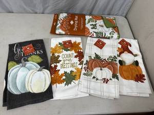 lot 52 image: New Fall Kitchen Towels and More
