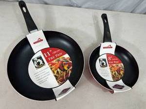 lot 64 image: New Pair of Eurohome Fry Pans
