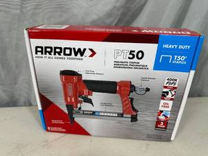 lot 83 image: New Arrow PT50 Pneumatic Stapler