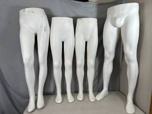lot 96 image: 4 Mannequin Legs