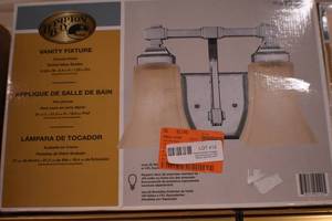 2 lamp vanity fixture