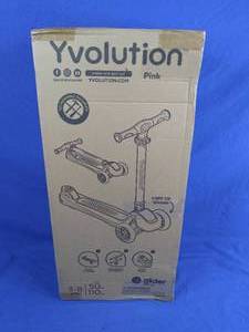 lot 112 image: New Globber - Primo Foldable Scooter, Deep Pink