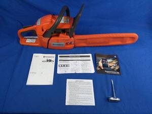 lot 114 image: New Husqvarna Mark II 16 Gas Chainsaw
