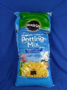 lot 119 image: New Miracle-Gro 55 qt. Moisture Control Potting Mix